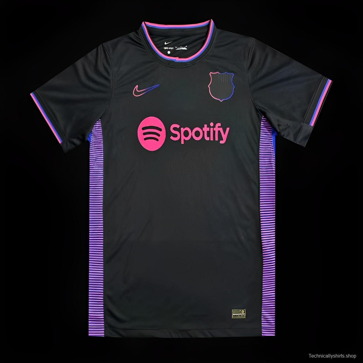 23/24 Barcelona Black Training Jersey