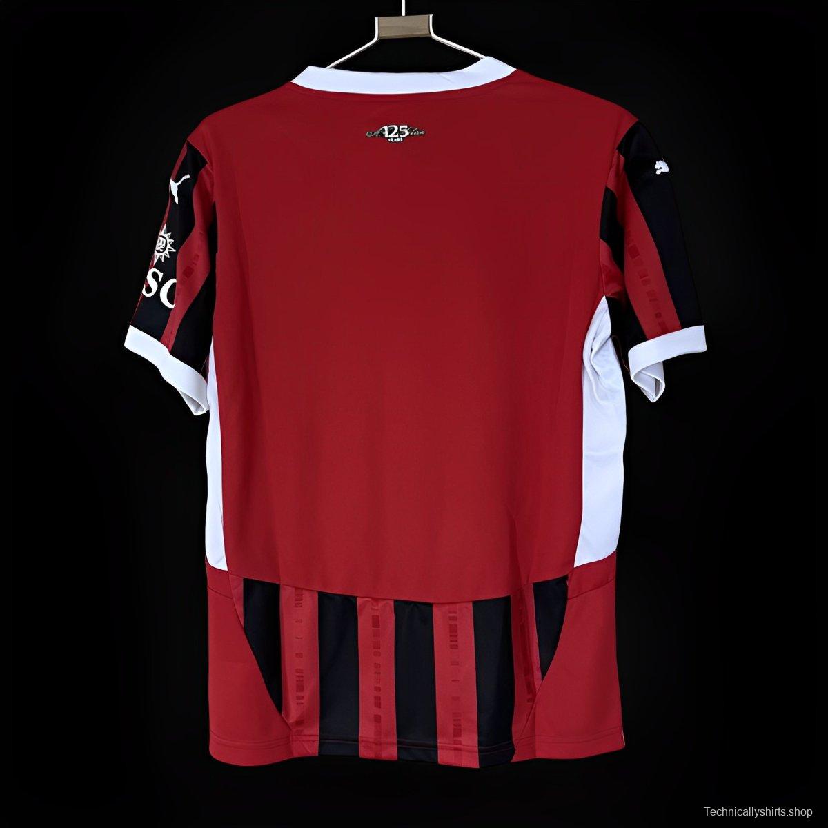 24/25 AC Milan Home Jersey
