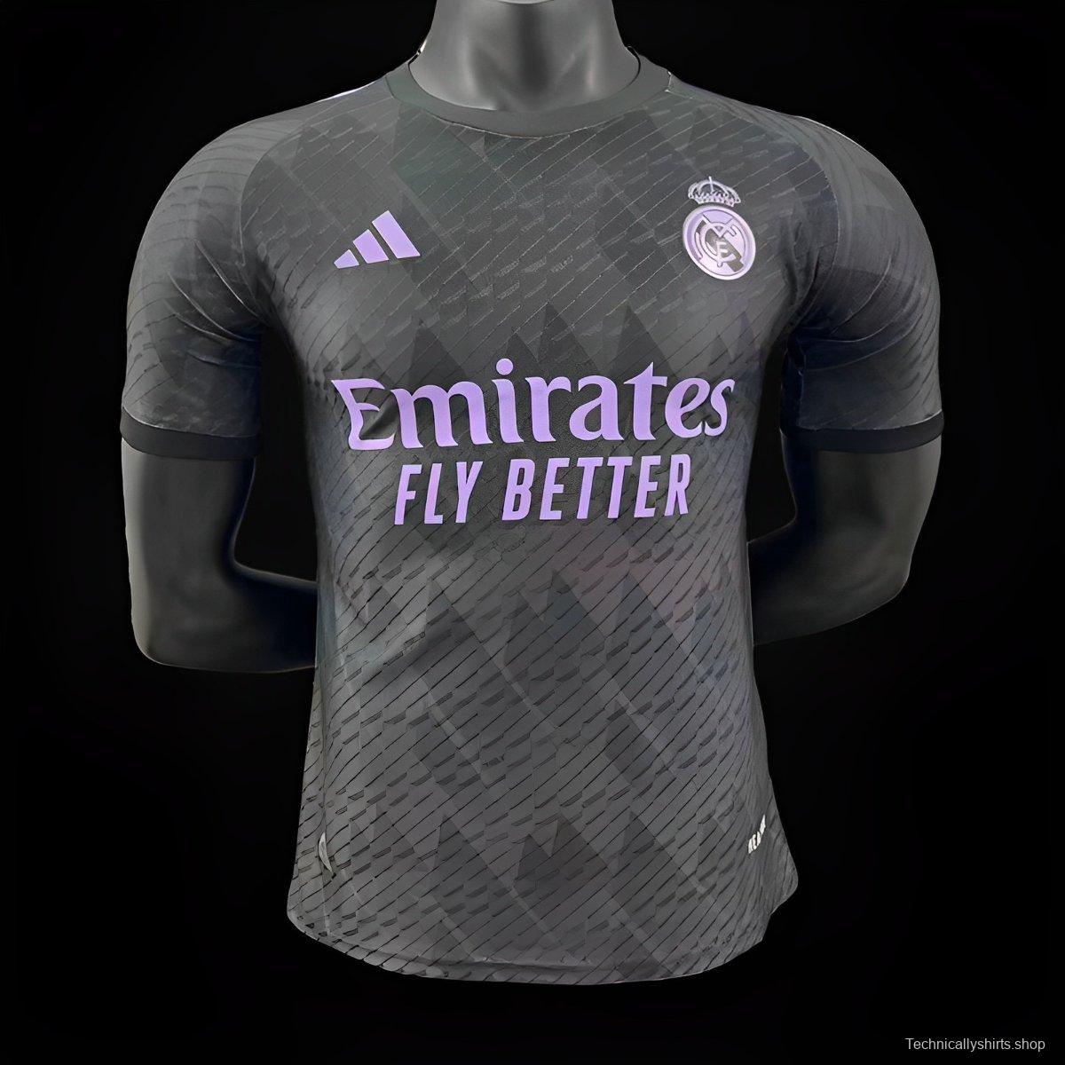 Player Version 23/24 Real Madrid Purple Black Jersey