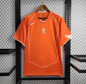 Retro 2004 Netherlands Home Jersey