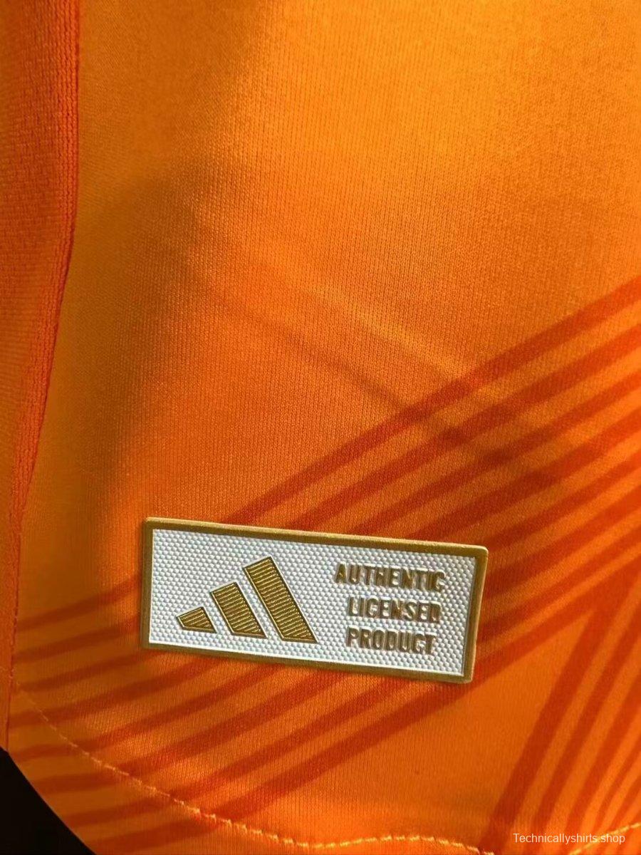 Player Version 24/25 Real Madrid Away Orange Jersey