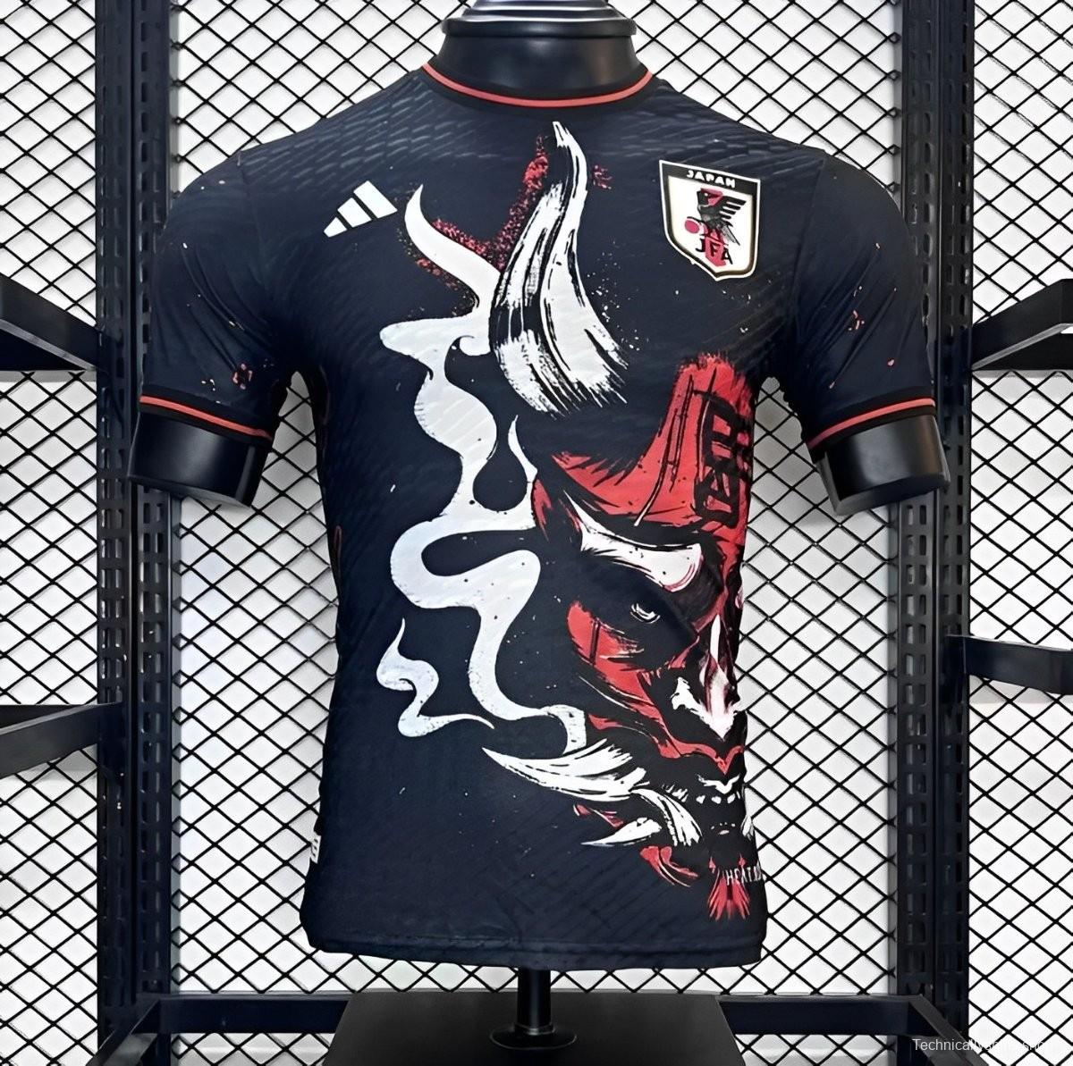 Player Version 2024 Japan Black/Red Graffiti Edition Jersey