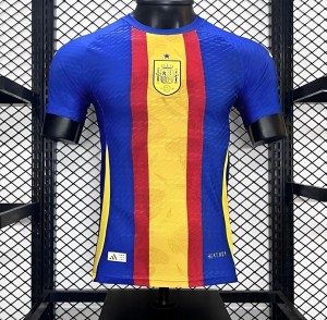 2024 Player Version Spain Euro Pre-match Training Jersey Uniform Jersey