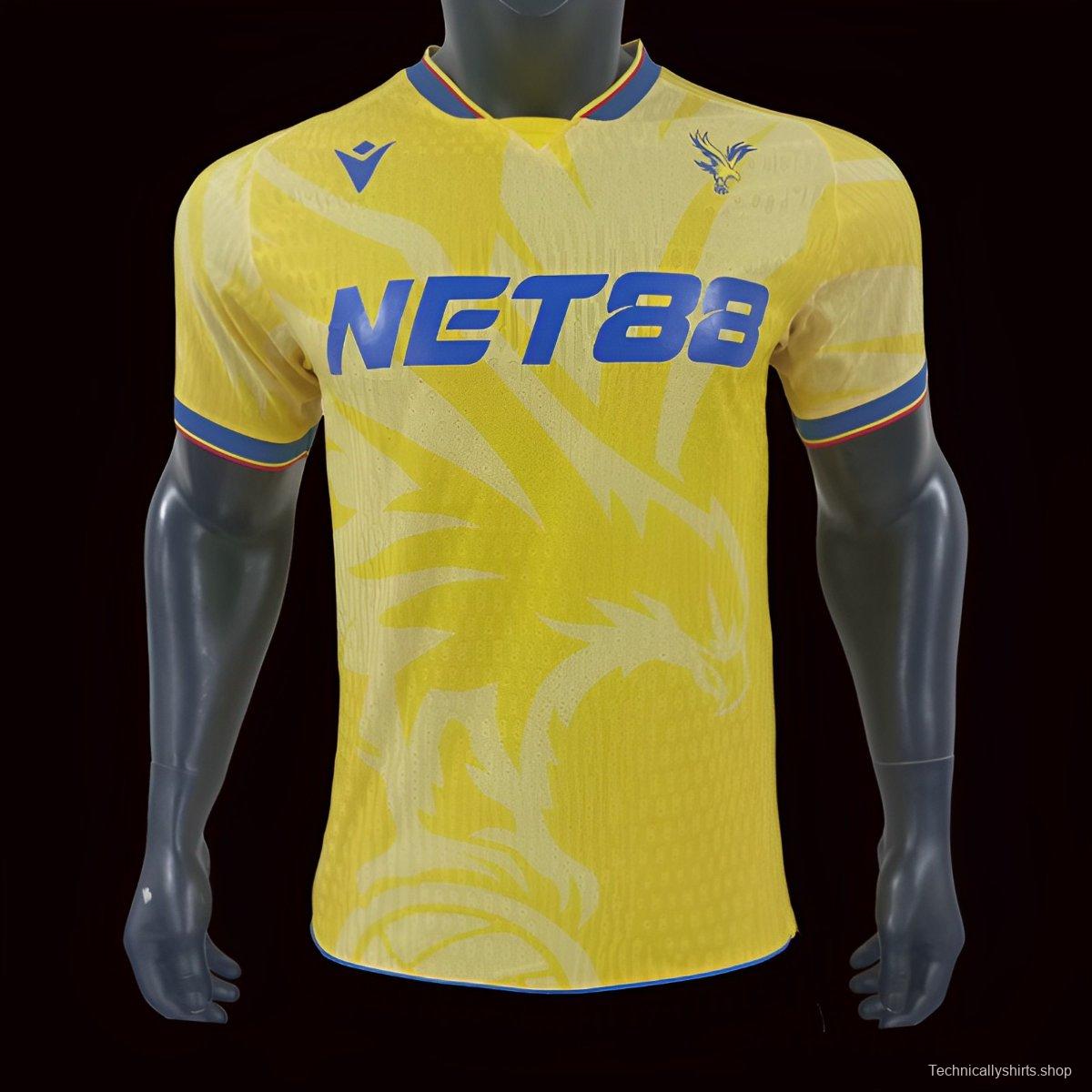 Player Version 24/25 Crystal Palace Away Yellow Jersey