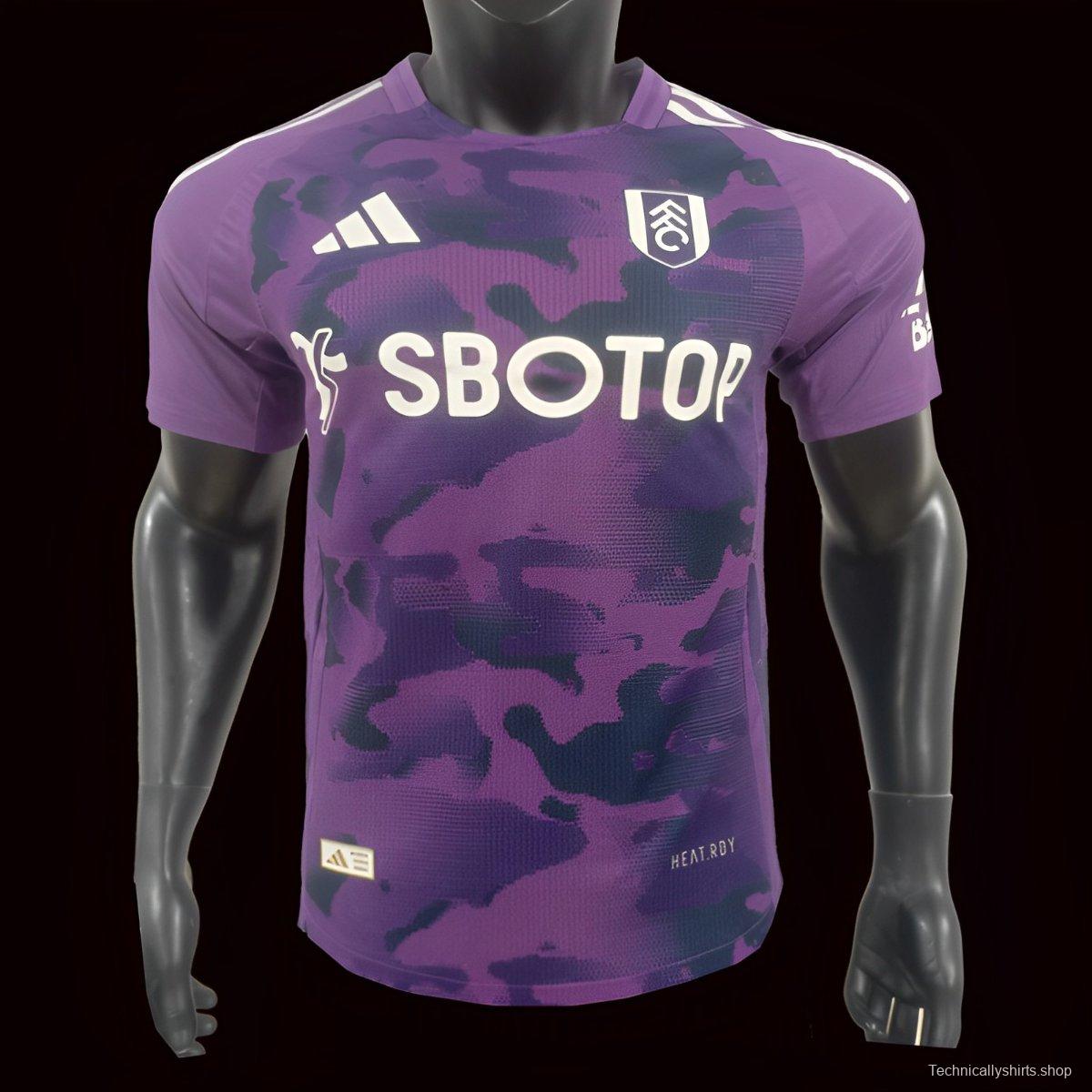 Player Version 24/25 Fulham Third Purple Jersey