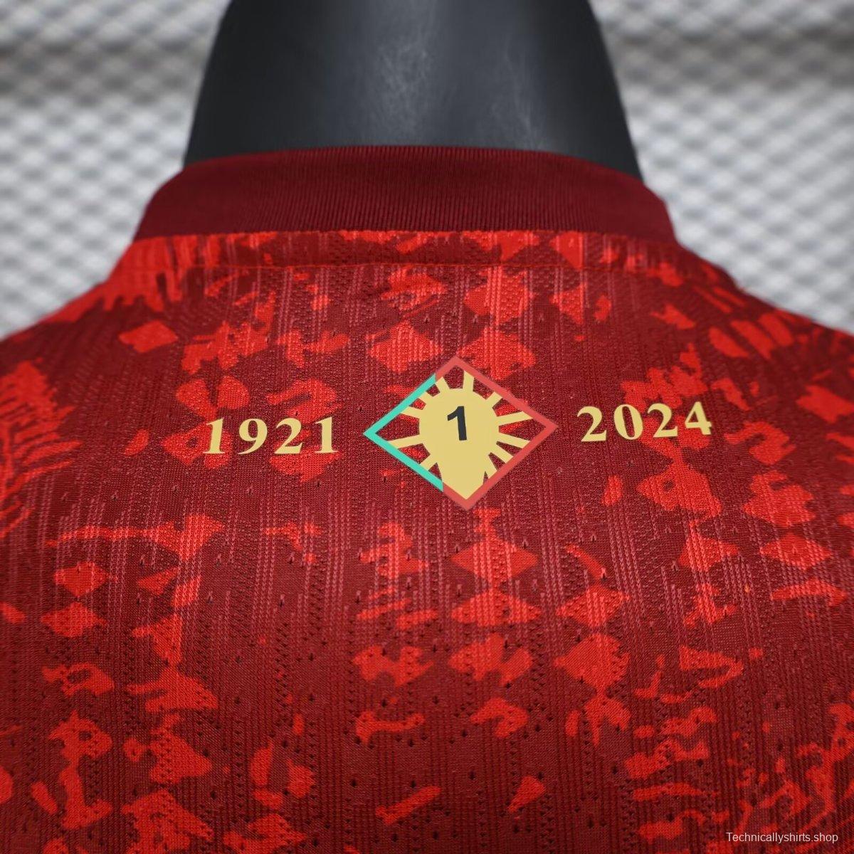 Player Version 2024 Portugal Comma Football Champions Of Europe Jersey