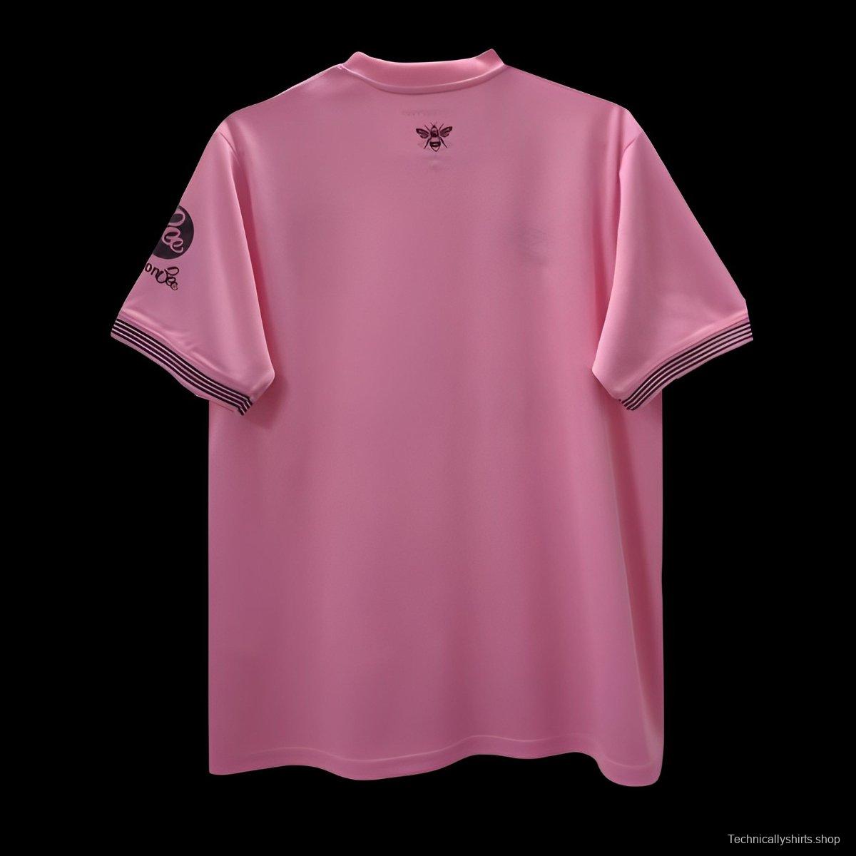 24/25 Brentford Third Pink Jersey