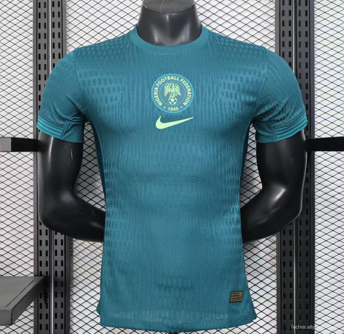 Player Version 2025 Nigeria Green Jersey