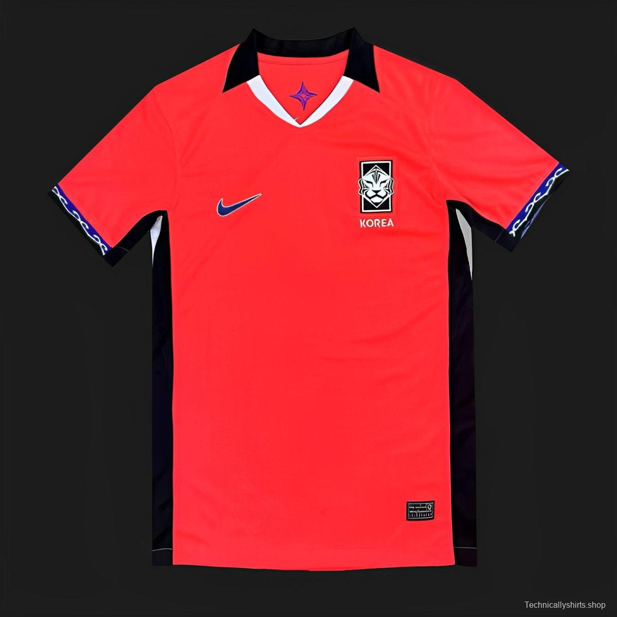 2025 South Korea Home Jersey