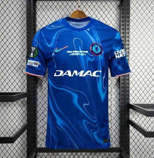 Chelsea European Conference League Winners Shirt Full Patch