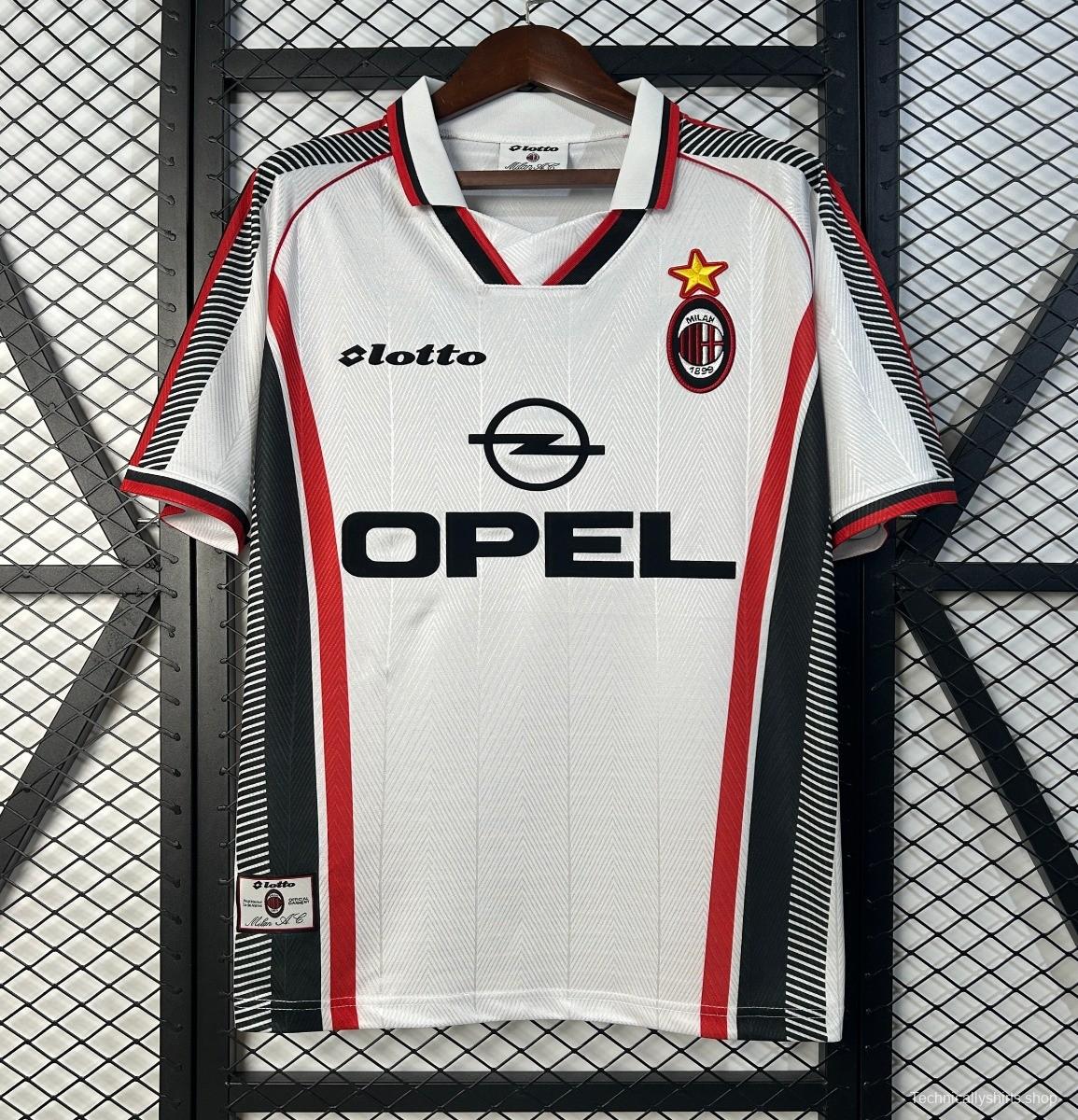 Retro 98/99 AC Milan Away Jersey