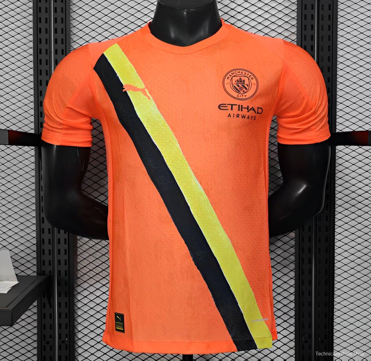 Player Version 25/26 KIDSUPER x MANCHESTER CITY Orange Jersey