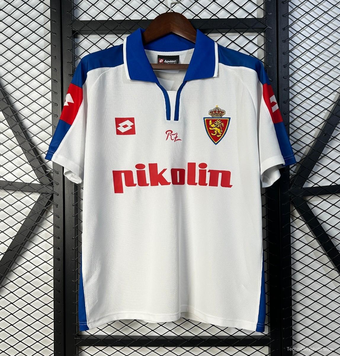2004 Retro Zaragoza Home Jersey