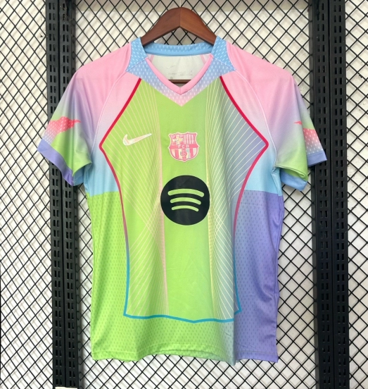 25/26 Barcelona Rainbow Gradient with Spotify Jersey
