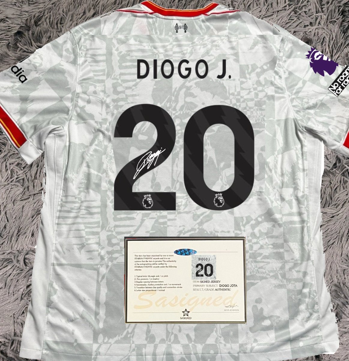 diego jota 24/25 white third signed