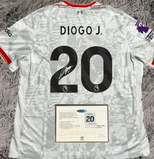 diego jota 24/25 white third signed