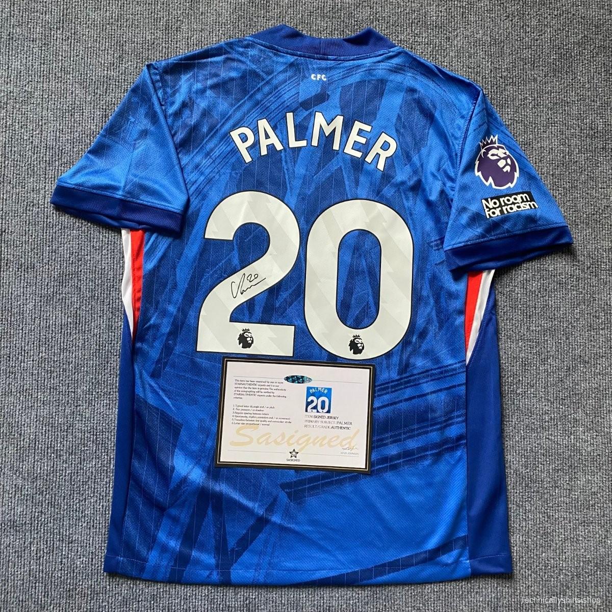 Cole Palmer chelsea #10 25/26 signed + coa