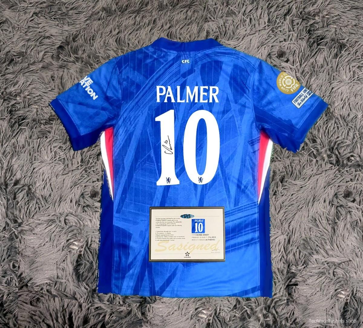 Cole Palmer Chelsea 25/26 CWC Signed