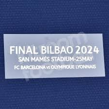 2024 Barcelona UCL FINAL Champions League Females Femení Home Shirt Jersey