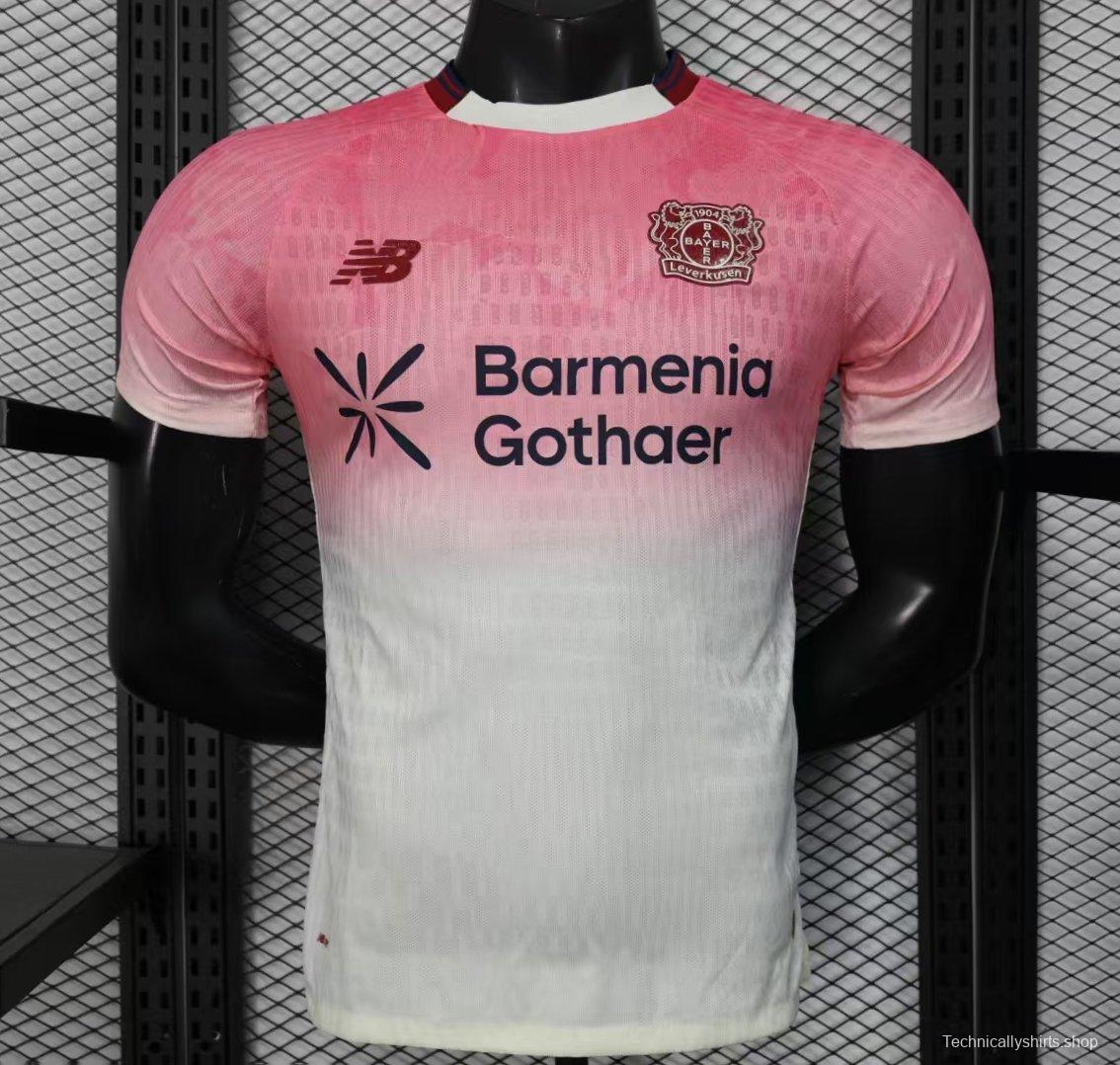 Player Version 25/26 Bayer 04 Leverkusen Away Jersey