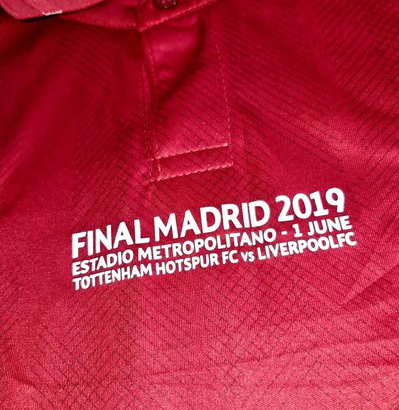 Mo salah liverpool ucl final 19/20 signed