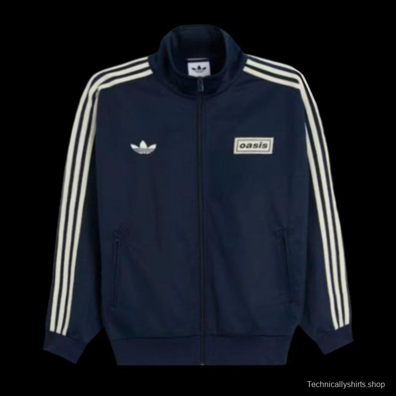 adidas x Oasis Tour Firebird Track Top Night Indigo