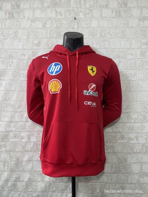 2025 F1 Ferrari Sweatshirt With Hood
