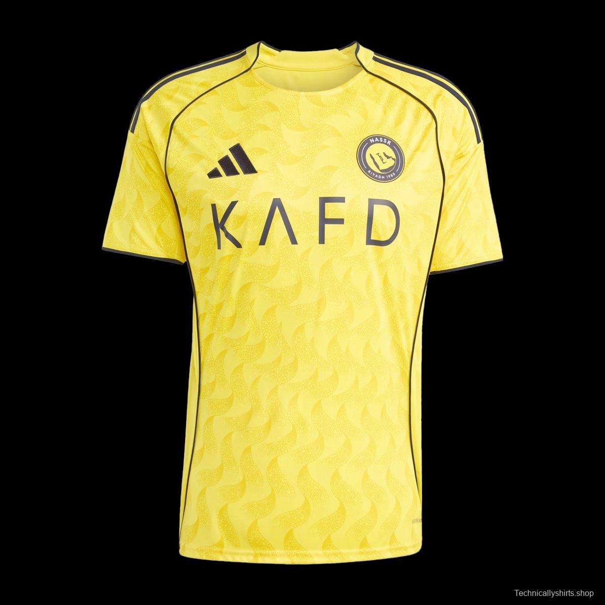 Cristiano Ronaldo Al Nassr 25/26 Signed Full Patch