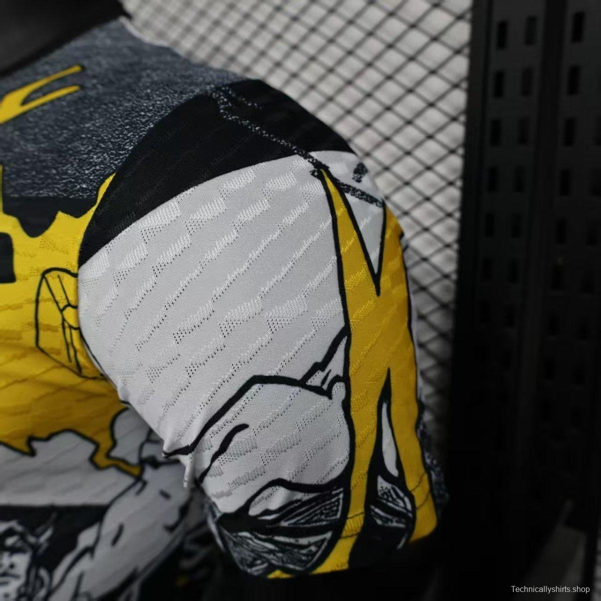 Player Version 25/26 Real Madrid Avengers White Pre-Match Jersey