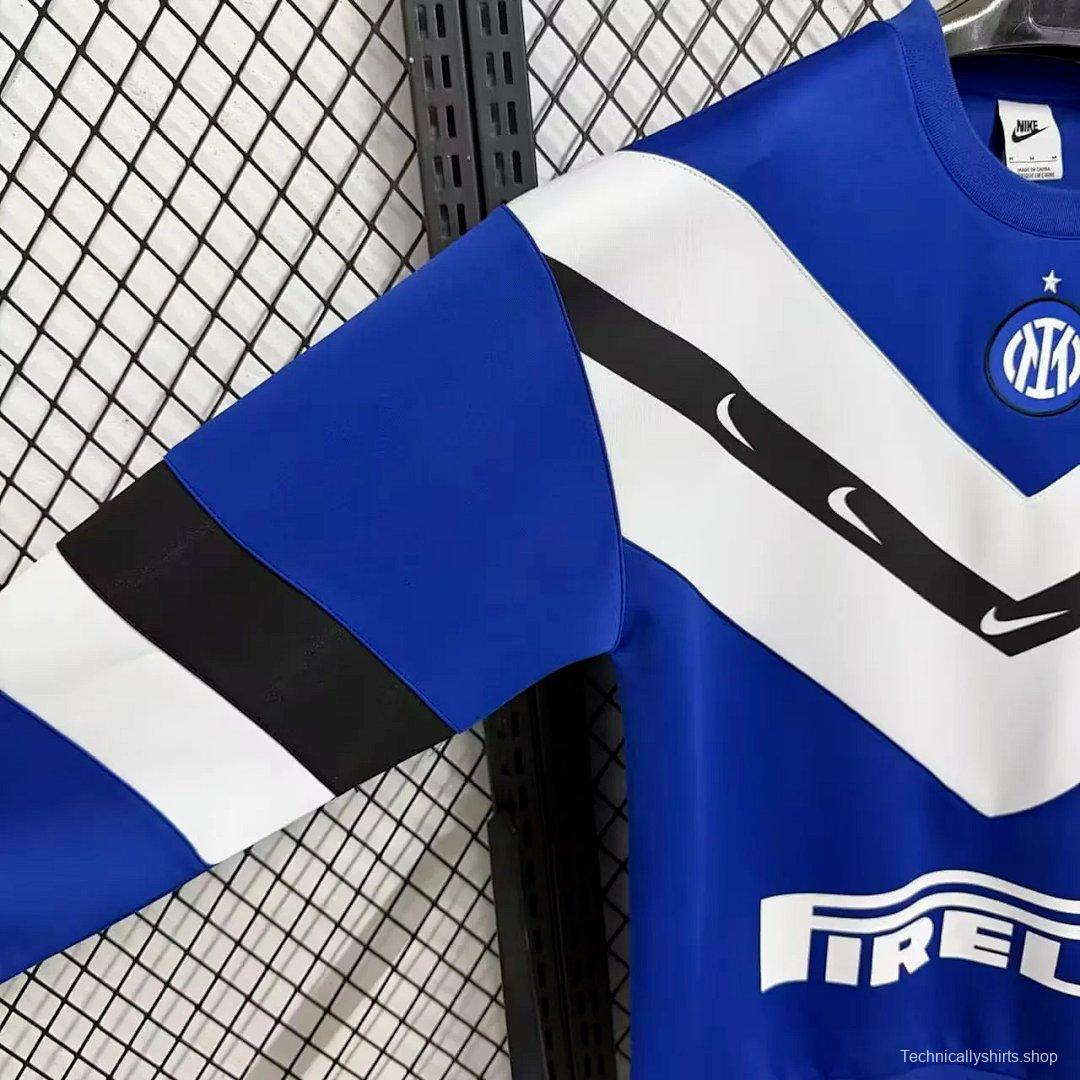 25/26 Inter Milan Blue Long Sleeve Training Top