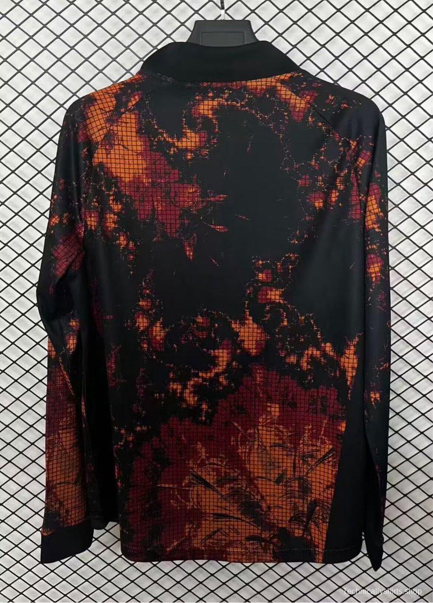 2026 Netherlands Black Long Sleeve Goalkeeper Jersey