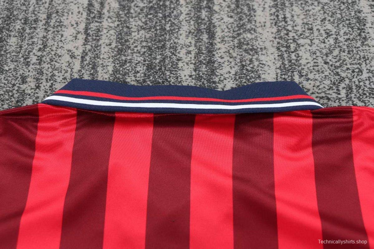 Retro Kids 1998 England Away Jersey