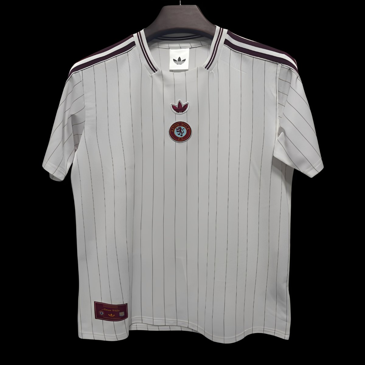 2026 Aston Villa Adidas Terrace Icons White Jersey