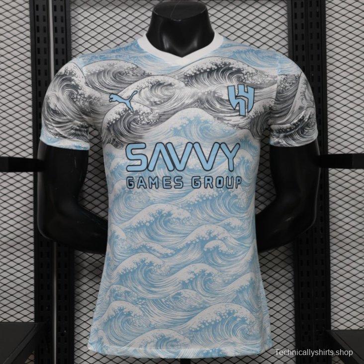 Player Version 26/27 Al-Hilal SFC White & Blue  Special Edition Away Jersey