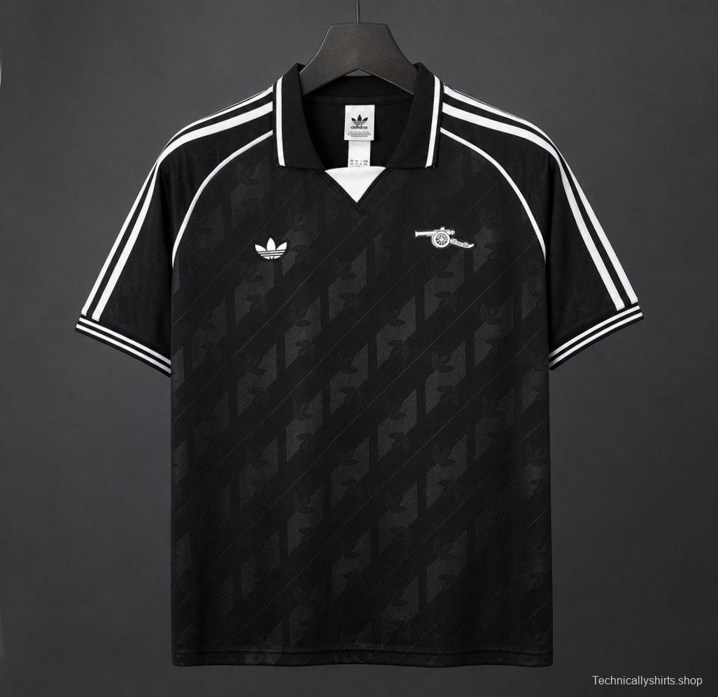26/27 Arsenal Black Adidas Originals Concept Soccer Jersey
