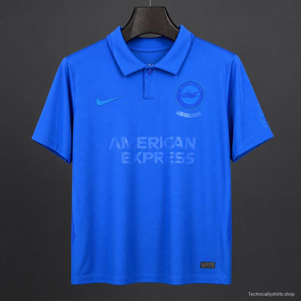 26/27 Brighton Hove Albion Blue 125th Anniversary