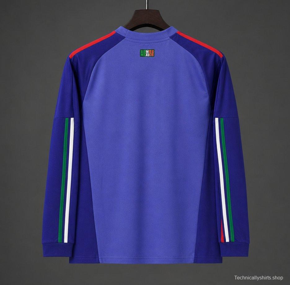 2026 Meixco Away Goalkeeper Purple Long Sleeve Jersey