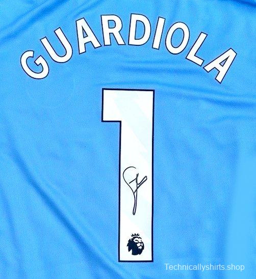 Pep Guardiola 25/26 Signed Shirt