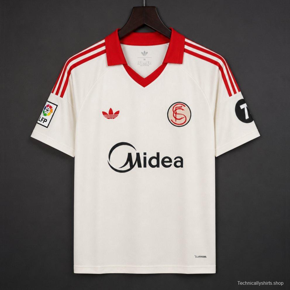 2025/26 Mens Sevilla FC Retro Jersey