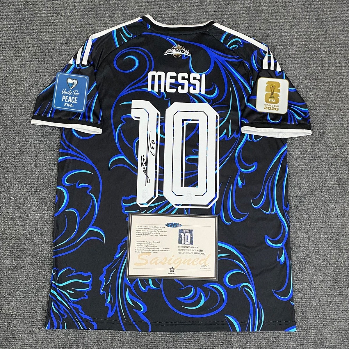 Lionel Messi Away World Cup (FULL ENGLAND patch)