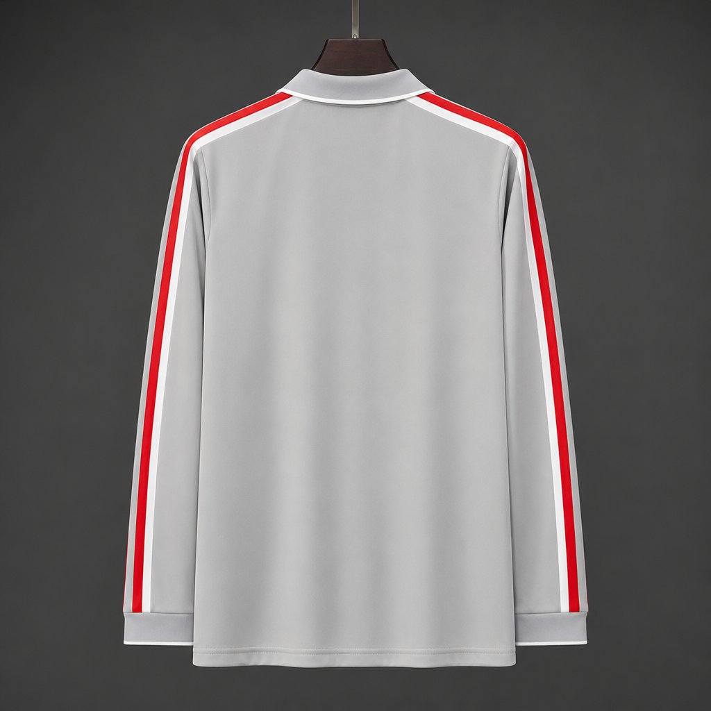 26/27 Liverpool SPZL FC Long Sleeve Grey Polo Jersey
