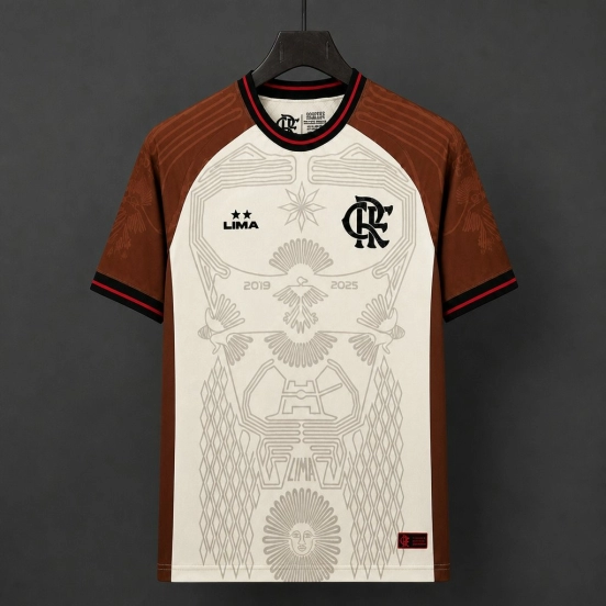 26/27 Flamengo Urubu de Lima Special Edition Brown Jersey