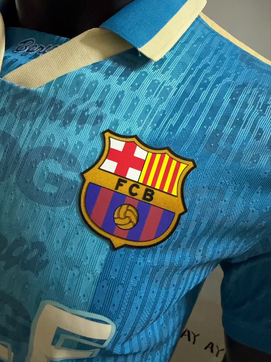 Player Version 26/27 Barcelona x Golf Wang Blue Jersey