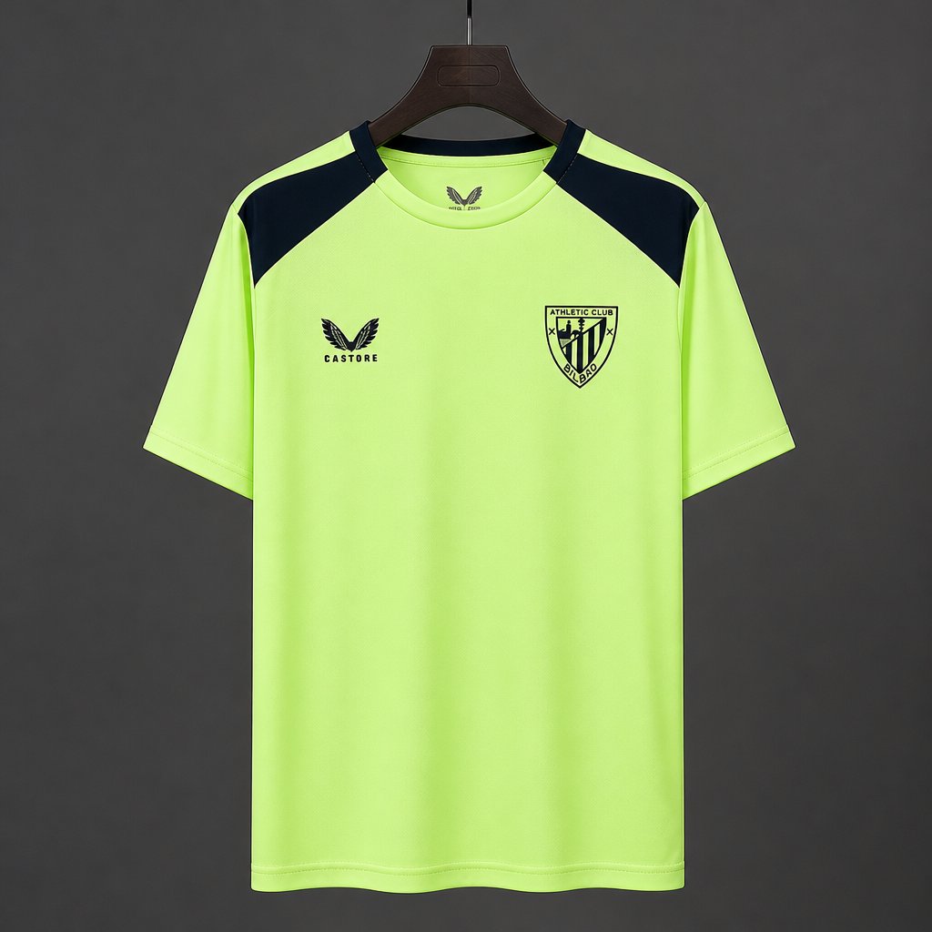 26/27 Athletic Club Bilbao Neon Green Jersey