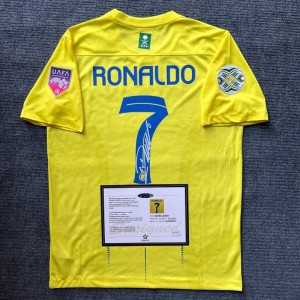 Ronaldo Al Nassr 23/24 Signed Shirt