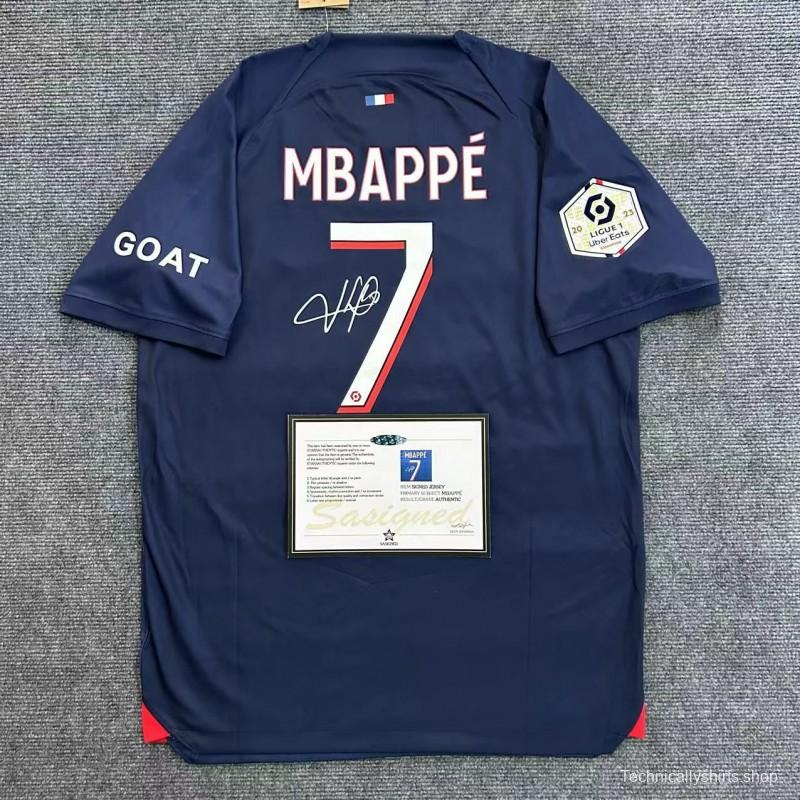 Kylian Mbappe Signature PSG 23/24