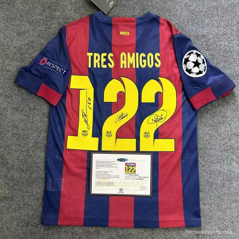 Tres Amigos Signed Jersey 14/15