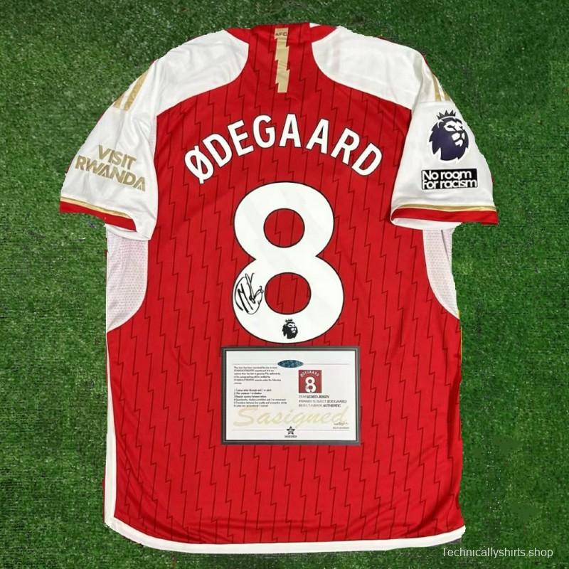 Odegaard Arsenal Signature Shirt 23/24