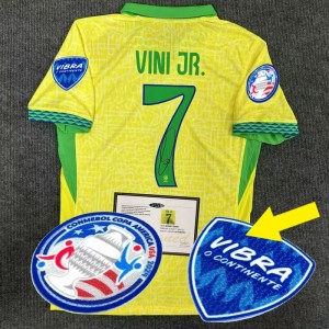 Vini Jr Signed Brazil Copa America 2024