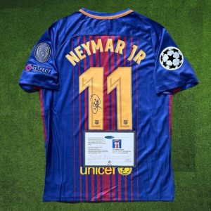 NEYMAR SIGNED 18/19 + COA